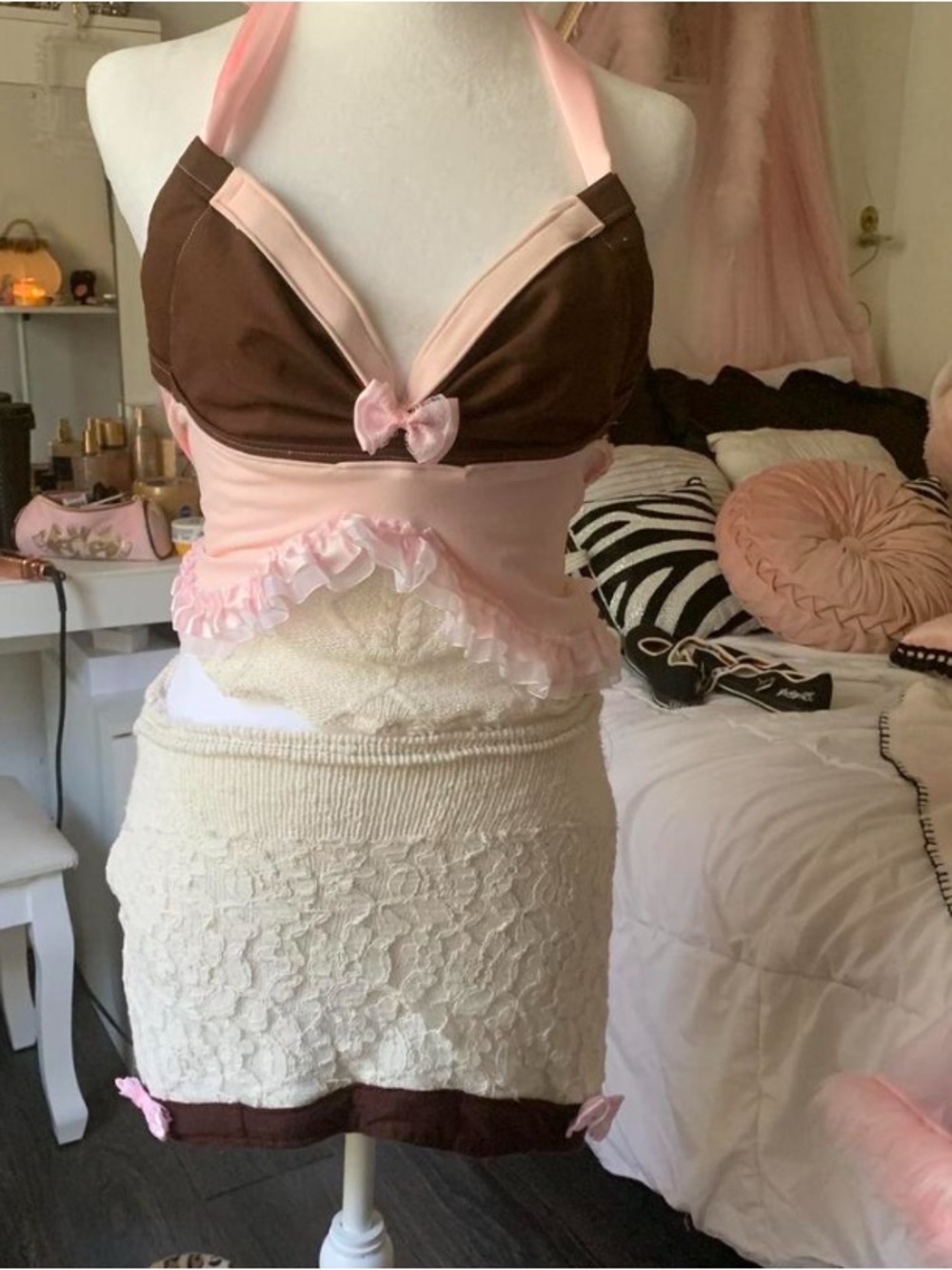 Neapolitan Gyaru Crochet Set - Picture 2 of 5